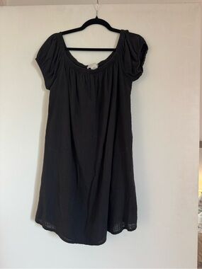 Women's Black off the shoulder dress